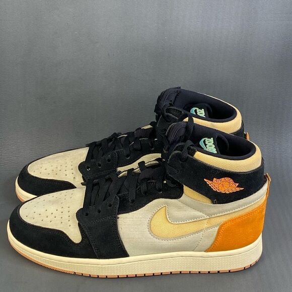 Nike Jordan 1 High Zoom Air CMFT 2 Muslin Vivid Orange sneaker shoes mens 11 main image 6
